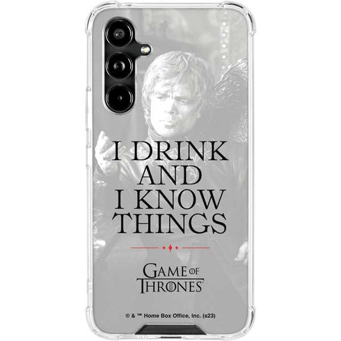 Game of Thrones: Tyrion Lannister Quote Galaxy A54 5G Clear Case