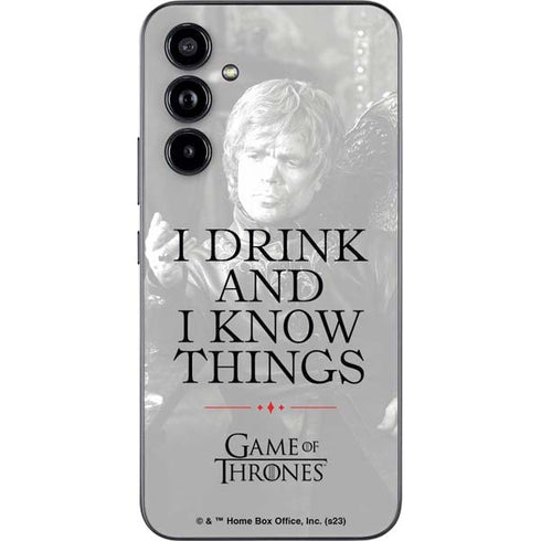 Game of Thrones: Tyrion Lannister Quote Galaxy A54 5G Skin