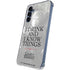 Game of Thrones: Tyrion Lannister Quote Galaxy A55 5G Clear Case
