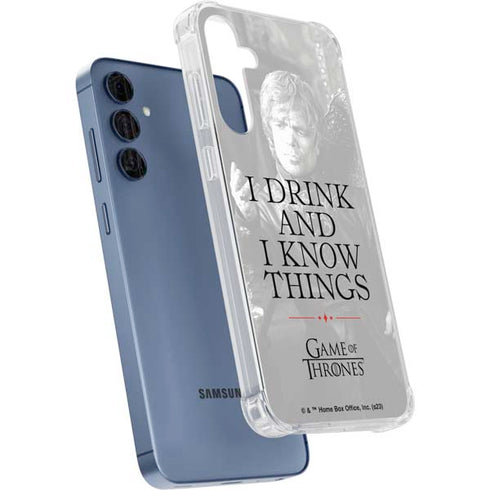 Game of Thrones: Tyrion Lannister Quote Galaxy A55 5G Clear Case