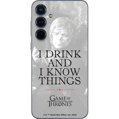 Game of Thrones: Tyrion Lannister Quote Galaxy A55 5G Skin