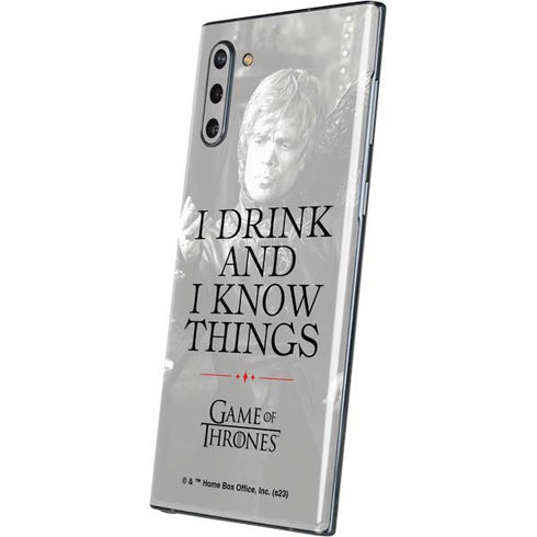 Game of Thrones: Tyrion Lannister Quote Galaxy Note 10 Skin