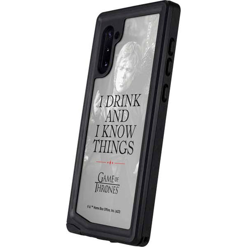 Game of Thrones: Tyrion Lannister Quote Galaxy Note 10 Waterproof Case