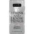 Game of Thrones: Tyrion Lannister Quote Galaxy Note 8 Skin