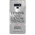 Game of Thrones: Tyrion Lannister Quote Galaxy Note 9 Skin