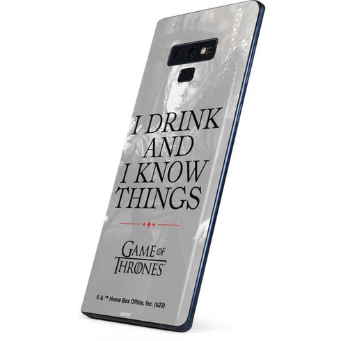 Game of Thrones: Tyrion Lannister Quote Galaxy Note 9 Skin