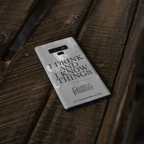 Game of Thrones: Tyrion Lannister Quote Galaxy Note 9 Skin
