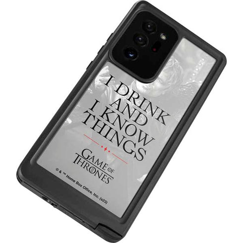 Game of Thrones: Tyrion Lannister Quote Galaxy Note20 Ultra 5G Waterproof Case