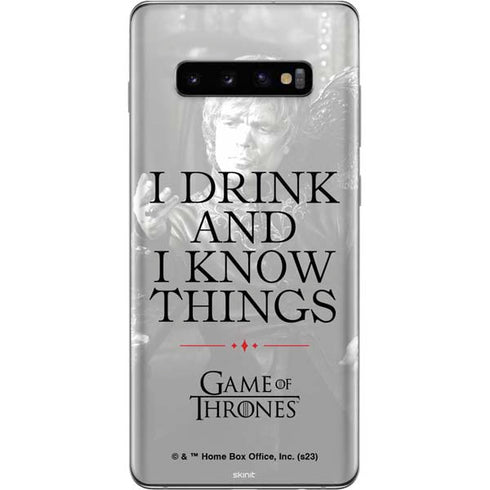 Game of Thrones: Tyrion Lannister Quote Galaxy S10 Plus Skin