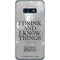 Game of Thrones: Tyrion Lannister Quote Galaxy S10e Skin