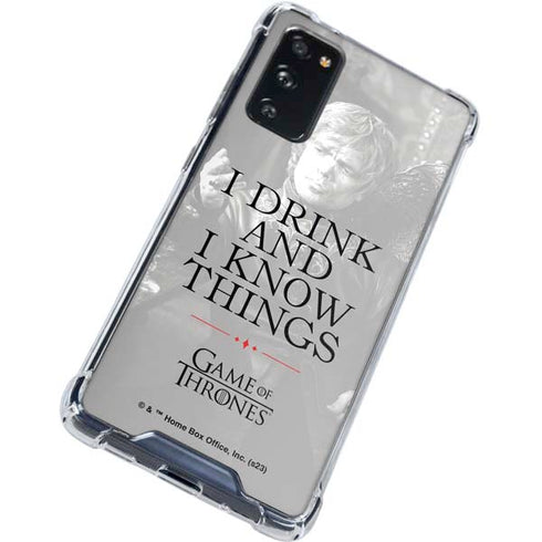 Game of Thrones: Tyrion Lannister Quote Galaxy S20 FE Clear Case