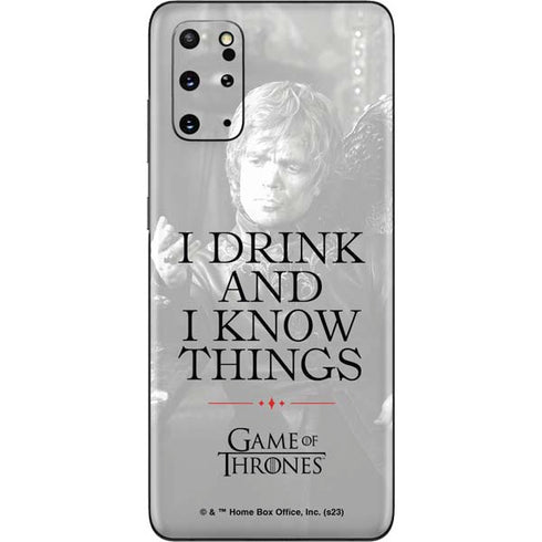 Game of Thrones: Tyrion Lannister Quote Galaxy S20 Plus Skin