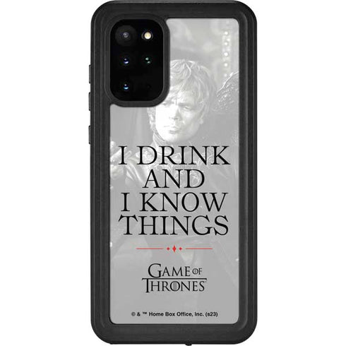 Game of Thrones: Tyrion Lannister Quote Galaxy S20 Plus Waterproof Case