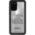 Game of Thrones: Tyrion Lannister Quote Galaxy S20 Plus Waterproof Case