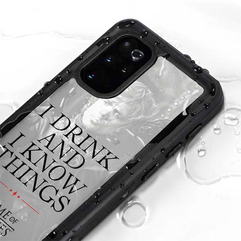 Game of Thrones: Tyrion Lannister Quote Galaxy S20 Plus Waterproof Case
