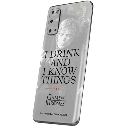 Game of Thrones: Tyrion Lannister Quote Galaxy S20 Skin