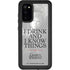 Game of Thrones: Tyrion Lannister Quote Galaxy S20 Waterproof Case