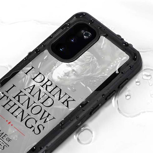 Game of Thrones: Tyrion Lannister Quote Galaxy S20 Waterproof Case