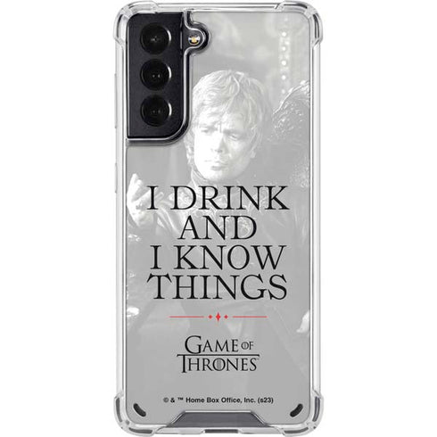 Game of Thrones: Tyrion Lannister Quote Galaxy S21 5G Clear Case