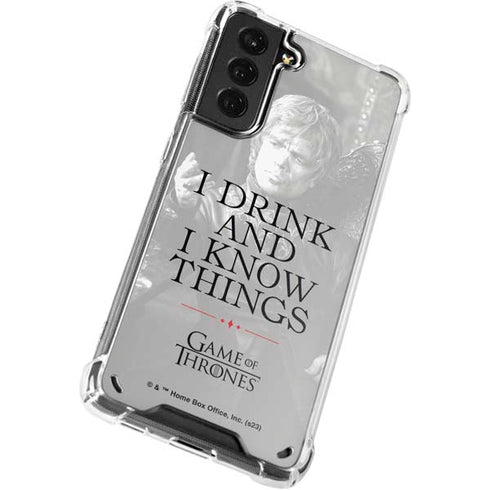 Game of Thrones: Tyrion Lannister Quote Galaxy S21 Plus 5G Clear Case