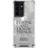Game of Thrones: Tyrion Lannister Quote Galaxy S21 Ultra 5G Clear Case
