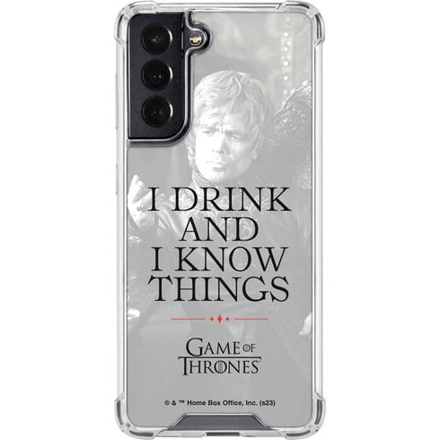 Game of Thrones: Tyrion Lannister Quote Galaxy S22 Clear Case