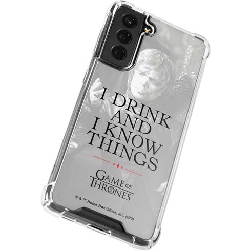 Game of Thrones: Tyrion Lannister Quote Galaxy S22 Clear Case