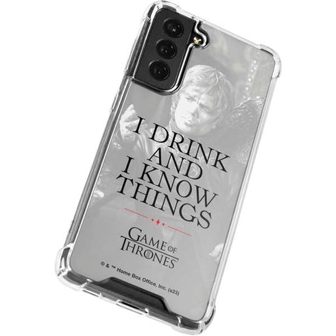 Game of Thrones: Tyrion Lannister Quote Galaxy S22 Plus Clear Case