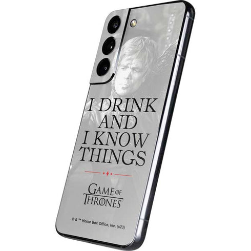 Game of Thrones: Tyrion Lannister Quote Galaxy S22 Plus Skin