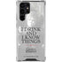 Game of Thrones: Tyrion Lannister Quote Galaxy S22 Ultra Clear Case