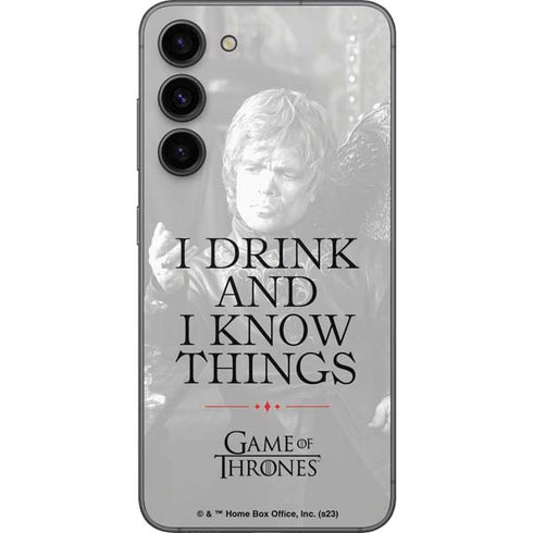Game of Thrones: Tyrion Lannister Quote Galaxy S23 FE Skin