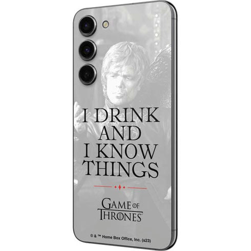 Game of Thrones: Tyrion Lannister Quote Galaxy S23 Plus Skin