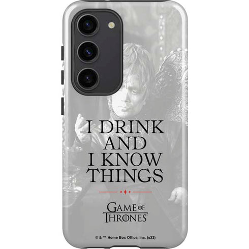 Game of Thrones: Tyrion Lannister Quote Galaxy S23 Pro Case