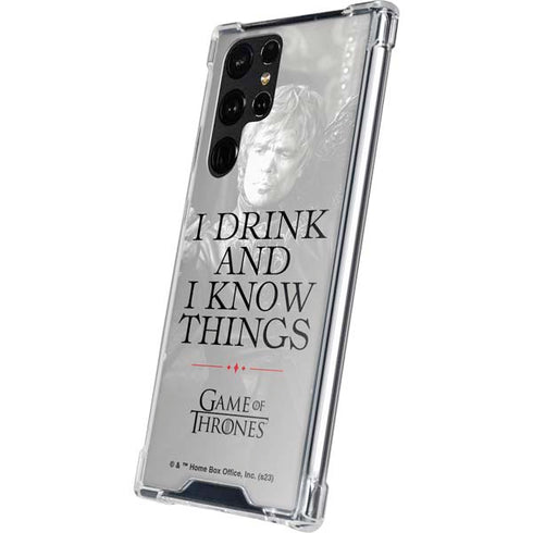 Game of Thrones: Tyrion Lannister Quote Galaxy S23 Ultra Clear Case