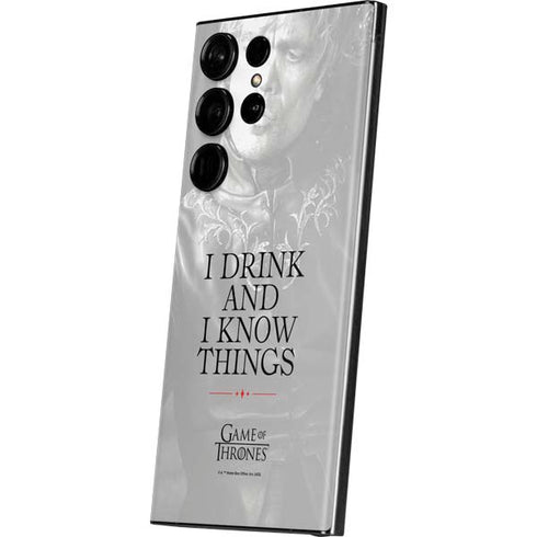 Game of Thrones: Tyrion Lannister Quote Galaxy S23 Ultra Skin