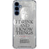Game of Thrones: Tyrion Lannister Quote Galaxy S24 Clear Case