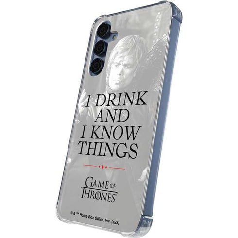 Game of Thrones: Tyrion Lannister Quote Galaxy S24 Clear Case
