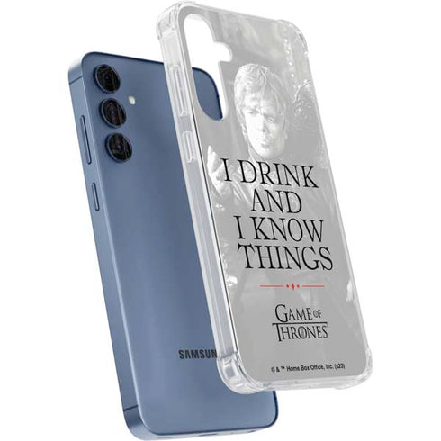 Game of Thrones: Tyrion Lannister Quote Galaxy S24 Clear Case