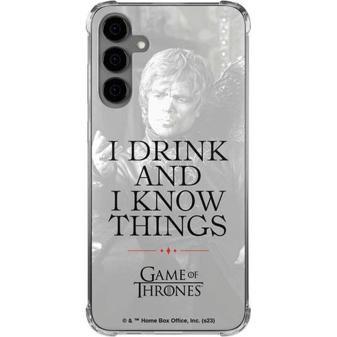 Game of Thrones: Tyrion Lannister Quote Galaxy S24 Plus Clear Case