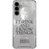 Game of Thrones: Tyrion Lannister Quote Galaxy S24 Plus Clear Case