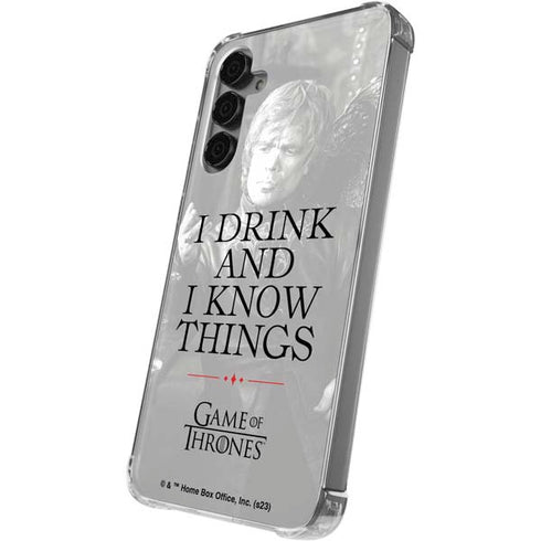 Game of Thrones: Tyrion Lannister Quote Galaxy S24 Plus Clear Case