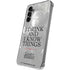 Game of Thrones: Tyrion Lannister Quote Galaxy S24 Plus Clear Case