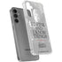 Game of Thrones: Tyrion Lannister Quote Galaxy S24 Plus Clear Case
