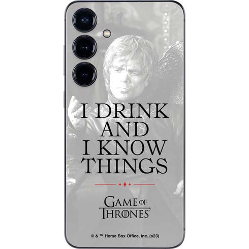 Game of Thrones: Tyrion Lannister Quote Galaxy S25 Plus Skin