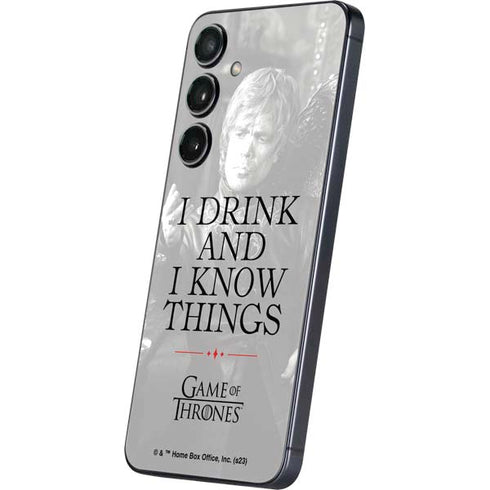 Game of Thrones: Tyrion Lannister Quote Galaxy S24 Plus Skin