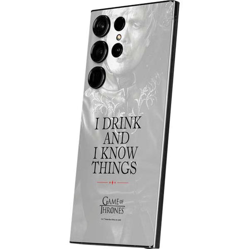 Game of Thrones: Tyrion Lannister Quote Galaxy S25 Ultra Skin