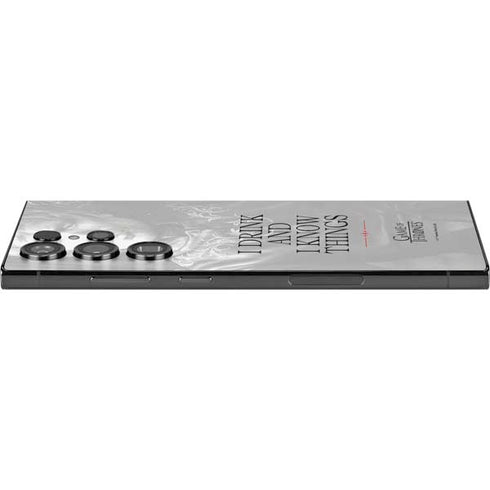 Game of Thrones: Tyrion Lannister Quote Galaxy S25 Ultra Skin