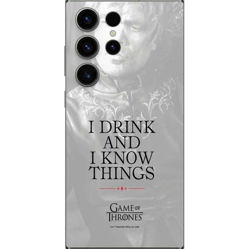 Game of Thrones: Tyrion Lannister Quote Galaxy S24 Ultra Skin