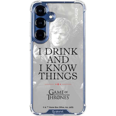 Game of Thrones: Tyrion Lannister Quote Galaxy S25 Clear Case