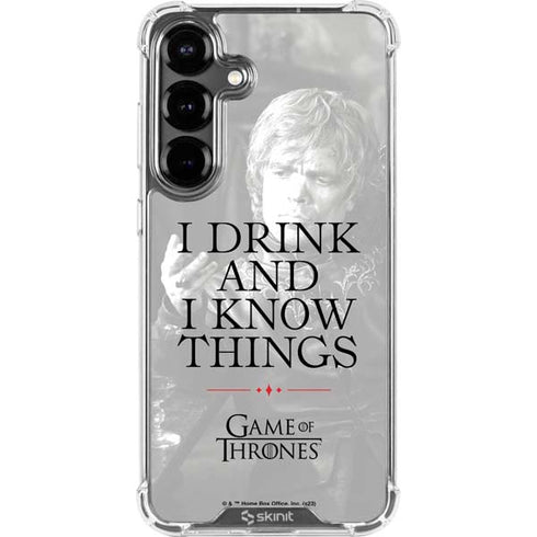 Game of Thrones: Tyrion Lannister Quote Galaxy S26 Clear Case